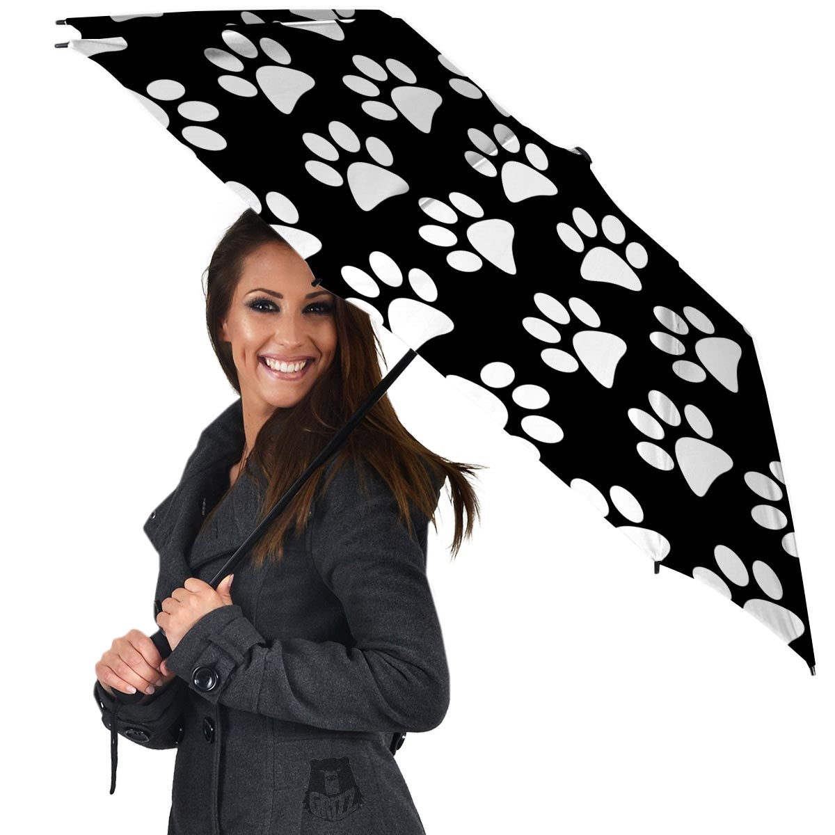 Paw Print Umbrella-grizzshop