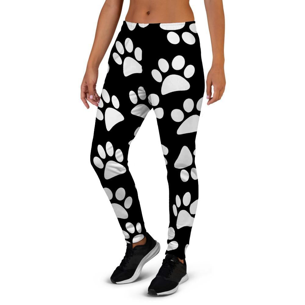 Paw Print Women's Joggers-grizzshop