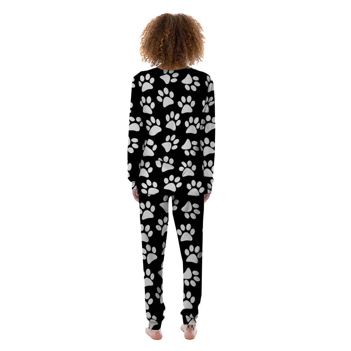 Paw Print Women's Pajamas-grizzshop