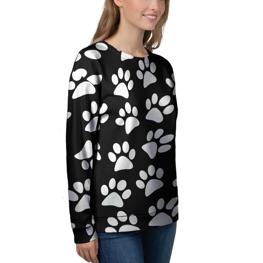 Paw Print Women's Sweatshirt-grizzshop