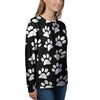 Paw Print Women's Sweatshirt-grizzshop