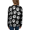 Paw Print Women's Sweatshirt-grizzshop