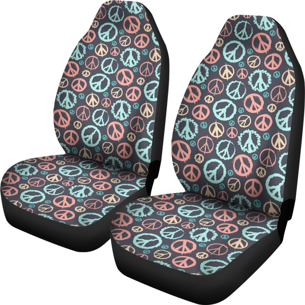 Peace Car Seat Covers-grizzshop