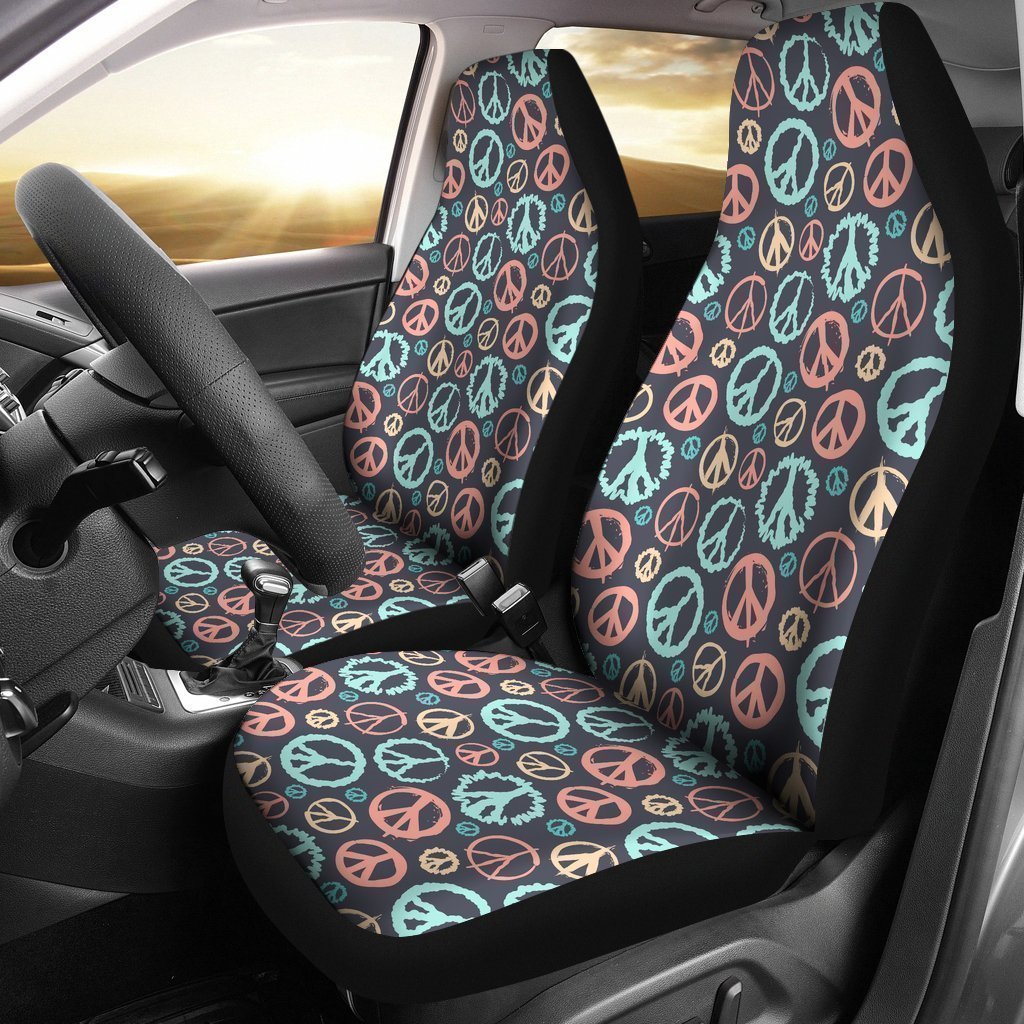 Peace Car Seat Covers-grizzshop