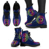 Peace Mandala Handcrafted Boots-grizzshop