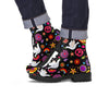 Peace Sign Hippie Men's Boots-grizzshop