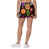 Peace Sign Hippie Mini Skirt-grizzshop