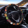 Peace Sign Hippie Steering Wheel Cover-grizzshop
