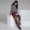 Peace Sign Hippie Women's Joggers-grizzshop