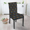 Peace Sign Rainbow LGBT Print Pattern Dining Chair Slipcover-grizzshop