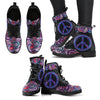 Peace and Henna Handcrafted Boots-grizzshop