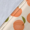 Peach Pattern Print Blanket-grizzshop