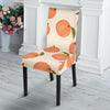 Peach Pattern Print Chair Cover-grizzshop