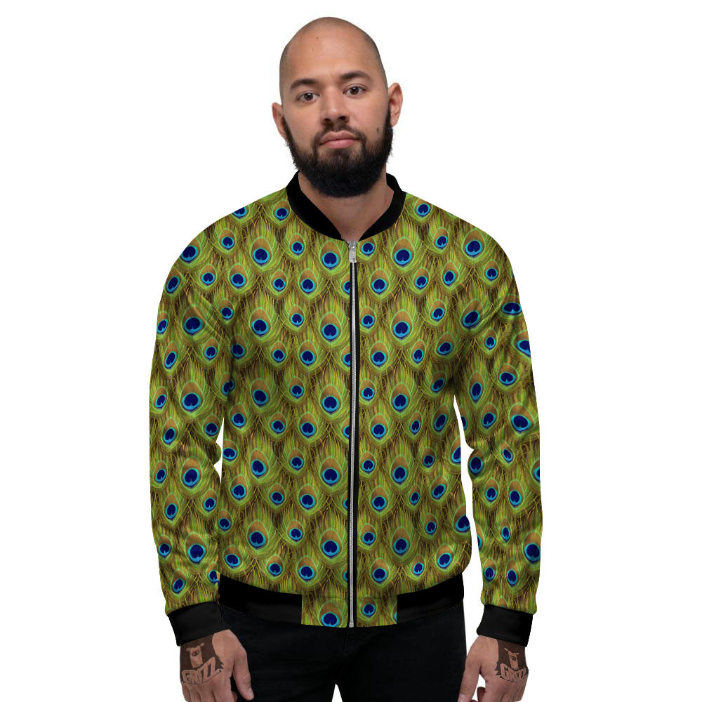 Peacock clearance bomber jacket