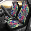 Load image into Gallery viewer, Peacock Feather Floral Pattern Print Universal Fit Car Seat Cover-grizzshop