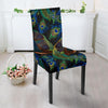 Peacock Feather Pattern Print Chair Cover-grizzshop