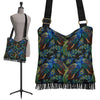 Peacock Feather Pattern Print Crossbody Bags-grizzshop