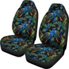 Peacock Feather Pattern Print Universal Fit Car Seat Cover-grizzshop