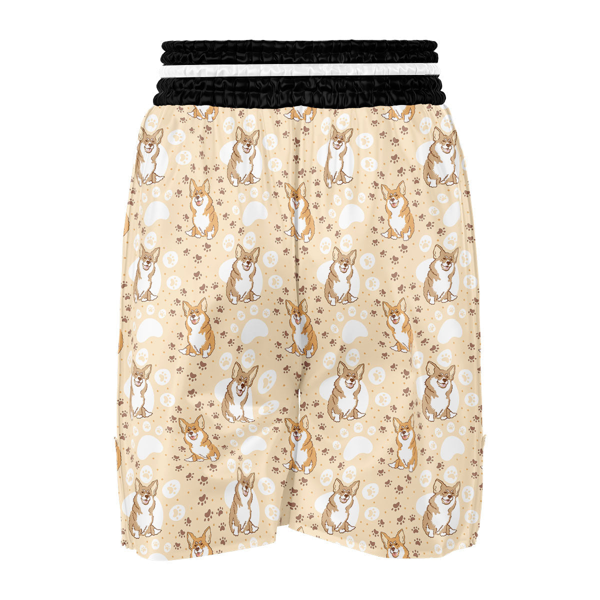 Pembroke Welsh Corgi Print Pattern Boxing Shorts-grizzshop