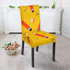 Pencil Pattern Print Chair Cover-grizzshop