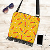 Pencil Pattern Print Crossbody Bags-grizzshop