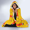 Pencil Pattern Print Hooded Blanket-grizzshop