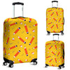 Pencil Pattern Print Luggage Cover Protector-grizzshop