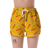 Pencil Pattern Print Women's Shorts-grizzshop