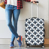 Penguin Face Pattern Print Luggage Cover Protector-grizzshop