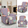 Penguin Pattern Print Recliner Cover-grizzshop