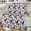 Penguin Print Pattern Blanket-grizzshop