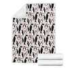 Penguin Print Pattern Blanket-grizzshop