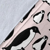 Penguin Print Pattern Blanket-grizzshop