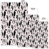 Penguin Print Pattern Floor Mat-grizzshop