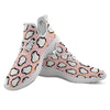 Penguin Xmas Print Pattern White Athletic Shoes-grizzshop