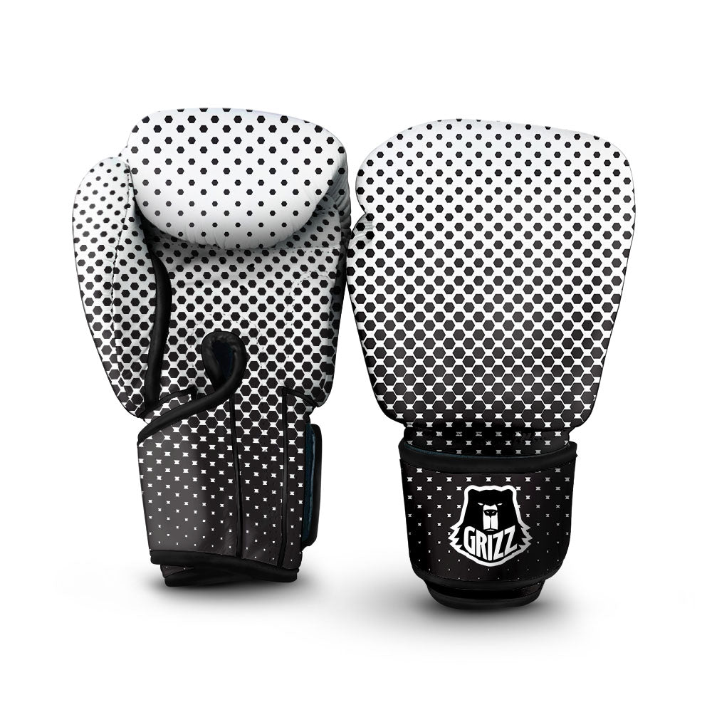 Pentagon Halftone Print Boxing Gloves-grizzshop