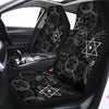 Pentagram Gothic Witch Car Seat Covers-grizzshop