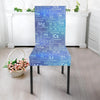 Periodic Table Science Pattern Print Chair Cover-grizzshop