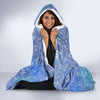 Periodic Table Science Pattern Print Hooded Blanket-grizzshop