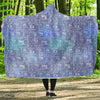 Periodic Table Science Pattern Print Hooded Blanket-grizzshop