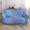 Periodic Table Science Pattern Print Loveseat Cover-grizzshop