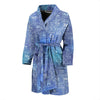 Periodic Table Science Pattern Print Men Long Robe-grizzshop