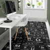 Periodic Table Science Print Pattern Floor Mat-grizzshop