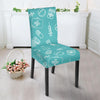 Pharmacy Pastel Pattern Print Chair Cover-grizzshop