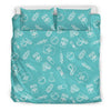 Pharmacy Pastel Pattern Print Duvet Cover Bedding Set-grizzshop