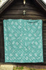 Pharmacy Pastel Pattern Print Quilt-grizzshop