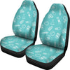 Pharmacy Pastel Pattern Print Universal Fit Car Seat Covers-grizzshop