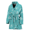 Pharmacy Pastel Pattern Print Women Long Robe-grizzshop