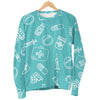 Pharmacy Pastel Pattern Print Women's Sweatshirt-grizzshop