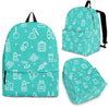 Pharmacy Pastel Print Pattern Backpack-grizzshop